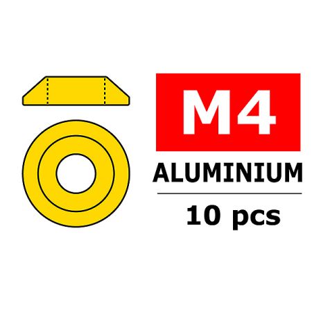 Corally Aluminium Washer For M4 Button Head Screws O (C-3211-40-0)