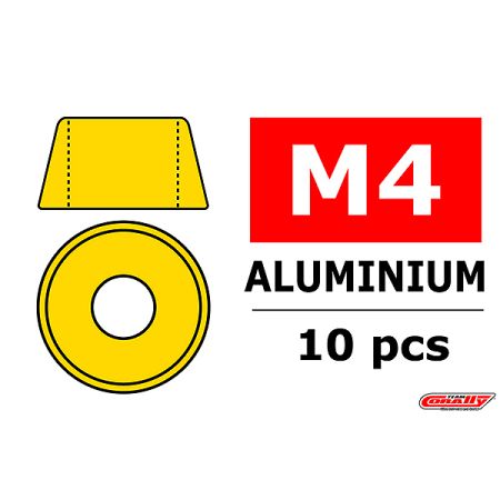 Corally Aluminium Washer For M4 Socket Head Screws O (C-3214-40-0)