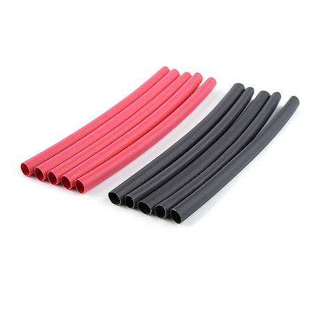 Corally Shrink Tubing 3.2mm Red + Black 10 Pcs (C-50221)