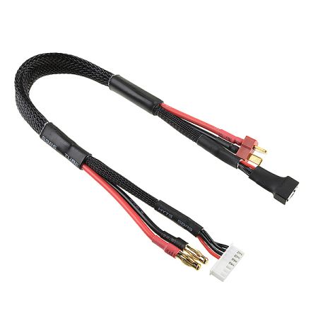 Corally Charge/Balance Lead Tplug 3S Charger 6S Xh Connector - 3S Xh Connector 14Awg Ultra V+ Wire (C-50282)