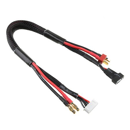 Corally Charge/Balance Lead Tplug 4S Charger 6S Xh Connector - 4S Xh Connector 14Awg Ultra V+ Wire (C-50283)