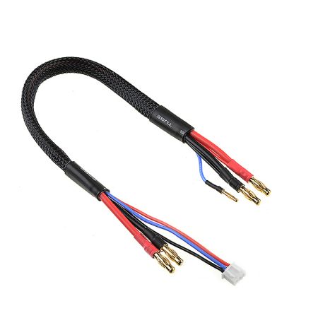Corally Charge/Balance Lead 4mm Bullit Connector 2S Charger - 2S Xh Connector 2mm Bullit Connector (C-50289)