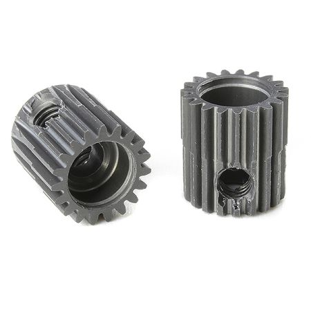 Corally 64 Dp Pinion Short Hard Anodised Al7075 19 Teeth Shaft Dia. 3.17mm (C-70319)