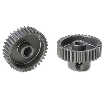 Corally 64 Dp Pinion Short Hard Anodised Al7075 36 Teeth Shaft Dia. 3.17mm (C-70336)