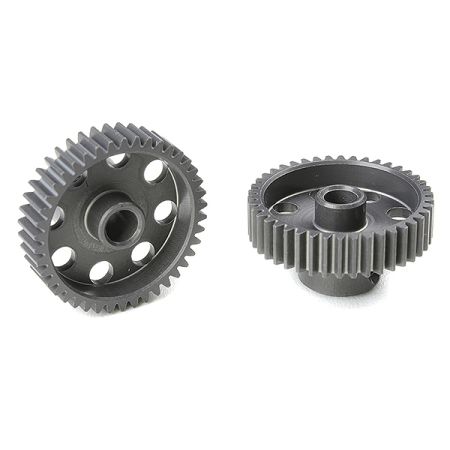 Corally 64 Dp Pinion Short Hard Anodised Al7075 42 Teeth Shaft Dia. 3.17mm (C-70342)
