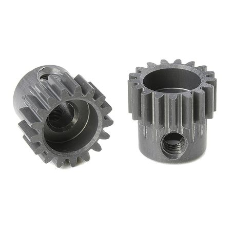 Corally 48 Dp Pinion Short Hard Anodised Al7075 17 Teeth Shaft Dia. 3.17mm (C-70417)