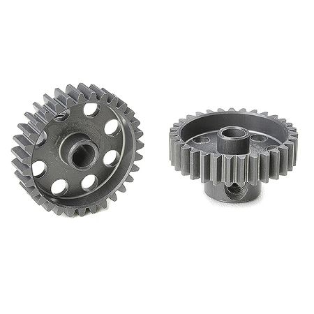 Corally 48 Dp Pinion Short Hard Anodised Al7075 31 Teeth Shaft Dia. 3.17mm (C-70431)
