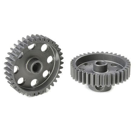 Corally 48 Dp Pinion Short Hard Anodised Al7075 36 Teeth Shaft Dia. 3.17mm (C-70436)
