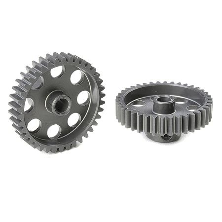 Corally 48 Dp Pinion Short Hard Anodised Al7075 38 Teeth Shaft Dia. 3.17mm (C-70438)