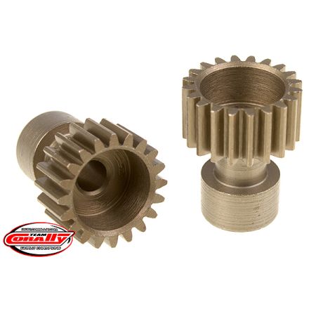 Corally 48 Dp Pinion Long BoSS Hardened Steel 20 Teeth Dia. 3.17mm (C-71120)
