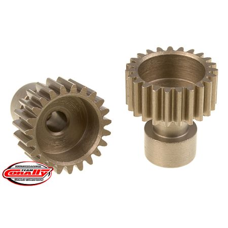Corally 48 Dp Pinion Long BoSS Hardened Steel 23 Teeth Dia. 3.17mm (C-71123)