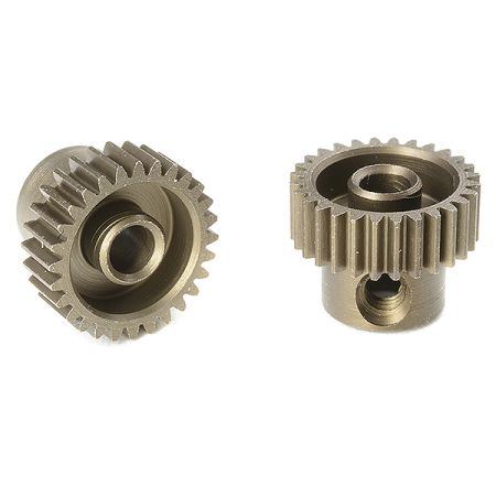 Corally 64 Dp Pinion Short Hardened Steel 28 Teeth Shaft Dia. 3.17mm (C-71328)