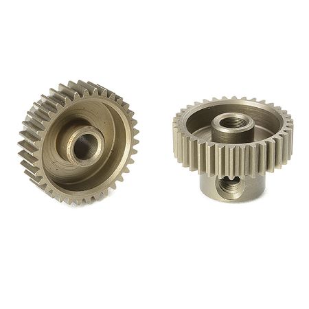 Corally 64 Dp Pinion Short Hardened Steel 34 Teeth Shaft Dia. 3.17mm (C-71334)