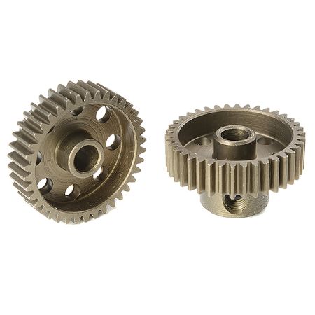 Corally 64 Dp Pinion Short Hardened Steel 38 Teeth Shaft Dia. 3.17mm (C-71338)