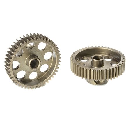 Corally 64 Dp Pinion Short Hardened Steel 46 Teeth Shaft Dia. 3.17mm (C-71346)