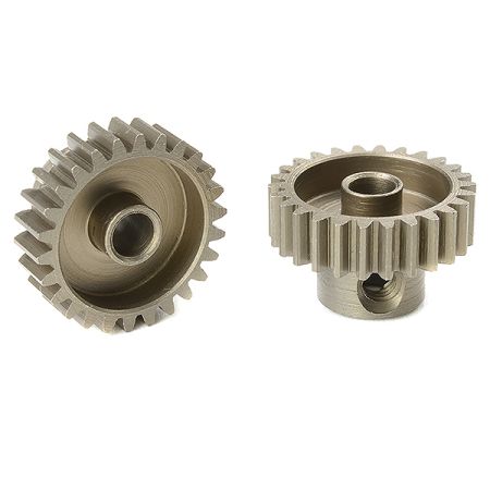 Corally 48 Dp Pinion Short Hardened Steel 26 Teeth Shaft Dia. 3.17mm (C-71426)