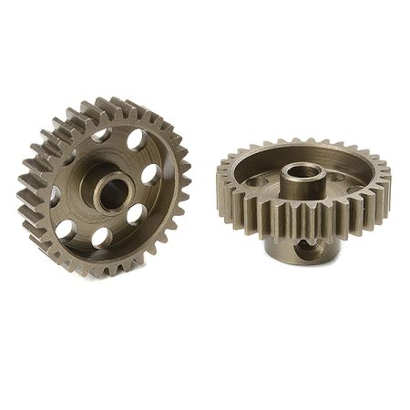 Corally 48 Dp Pinion Short Hardened Steel 32 Teeth Shaft Dia. 3.17mm (C-71432)