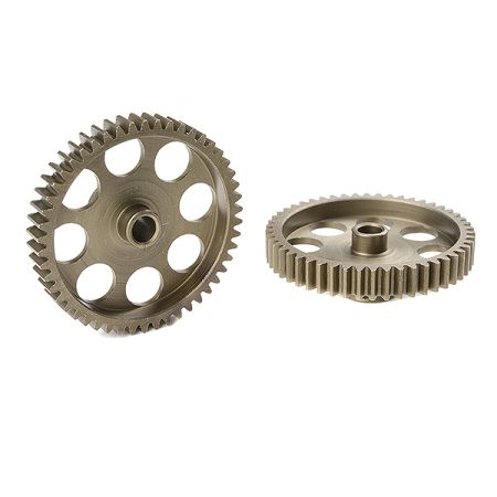 Corally 48 Dp Pinion Short Hardened Steel 50 Teeth Shaft Dia. 3.17mm (C-71450)