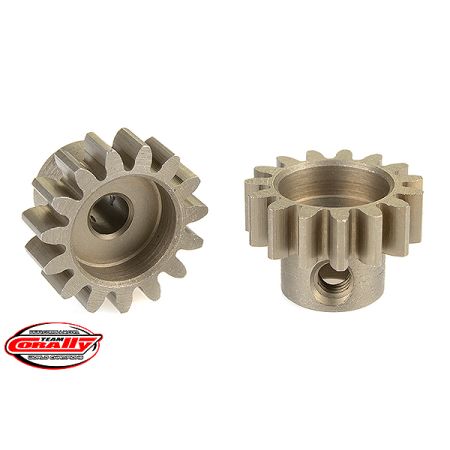 Corally 32 Dp Pinion Short Hardened Steel 15 Teeth Shaft Dia. 3.17mm (C-71515)