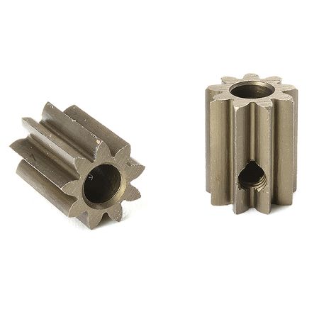Corally M0.6 Pinion Short Hardened Steel 9 Teeth Shaft Dia. 3.17mm (C-71609)