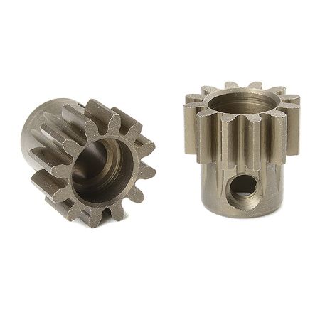 Corally M1.0 Pinion Short Hardened Steel 12 Teeth Shaft Dia. 5mm Mod1 (C-72712)