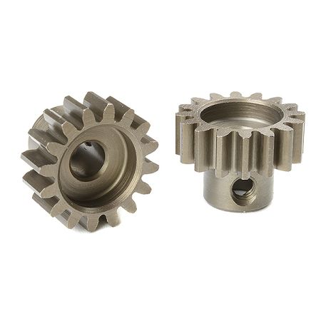 Corally M1.0 Pinion Short Hardened Steel 16 Teeth Shaft Dia. 5mm Mod1 (C-72716)