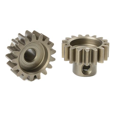 Corally M1.0 Pinion Short Hardened Steel 17 Teeth Shaft Dia. 5mm Mod1 (C-72717)