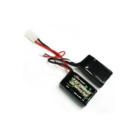 Carisma GT14B/GT16Mb 7.4V 2000Mah Lipo Saddle Battery (CA14761)