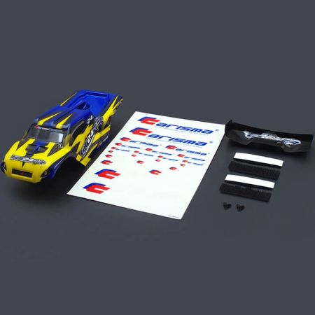 Carisma GT24TR TRuggy Body Painted Body Set (Yellow/Blue) (CA15687)