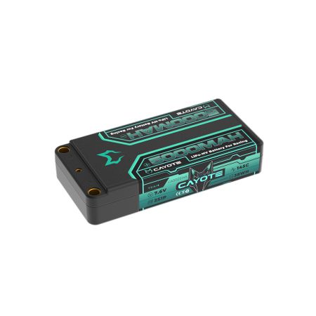 CAYOTE LiPo 5000mAh HV Shorty 7.6v 19.8mm 179g (CA502S145)