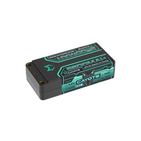 CAYOTE LiPo 6500mAh HV Shorty 7.6v 24.8mm 228g (CA652S145)