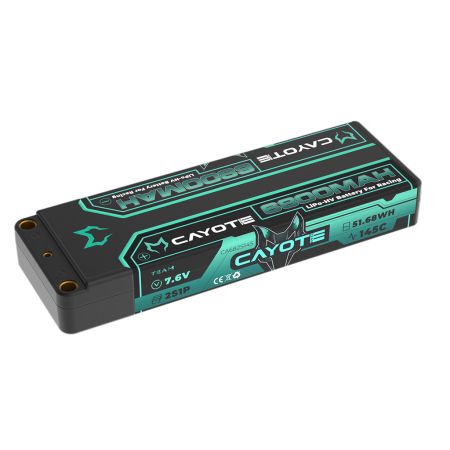 CAYOTE LiPo 6800mAh HV Stick 7.6v 19.7mm 249g (CA682S145)
