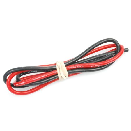 Core RC Silicone Wire 12g - Red/Black 2x50cm (CR007)
