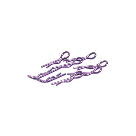 Core RC Small Body Clip 1/10 - Metallic Purple (8)