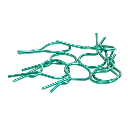 Core RC Big Body Clip 1/10 - Metallic Green (8)