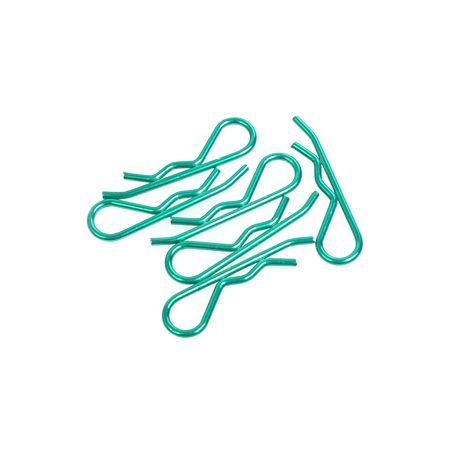 Core RC Body Clip 1/8 - Metallic Green (6)