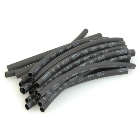 Core RC Heatshrink 4.0mm dia Black - 20pcs Core RC Heatshrink 4.0mm dia Black - 20pcs