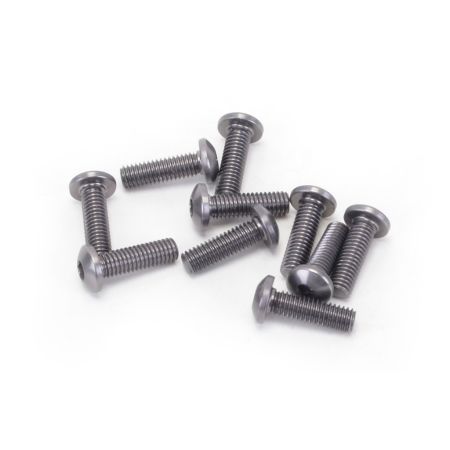 Core RC Alloy Button Head Hex Screws M3 x 10 pk10 (CR316)