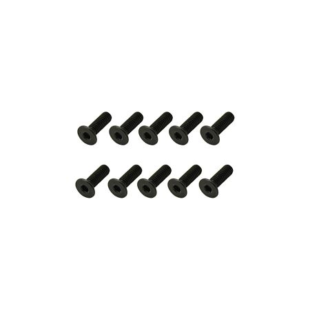 Core RC Steel Csk Hex Screws M2.5 x 8 pk10 (CR341)