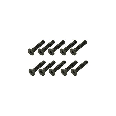Core RC Steel Csk Hex Screws M3 x 16 pk10 (CR350)