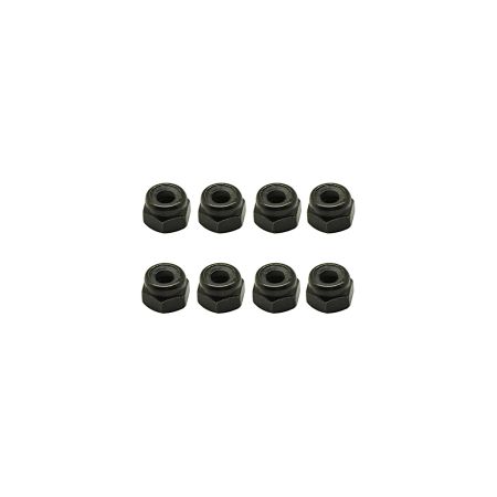 Core RC M3 Nyloc Nuts Steel - pk8 (CR462)