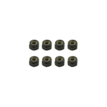 Core RC M4 Nyloc Nuts Steel - pk8 (CR463)
