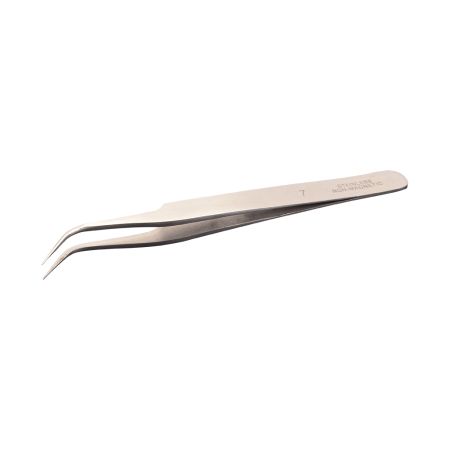 Core RC Stainless Steel Tweezers #7 (CR526)