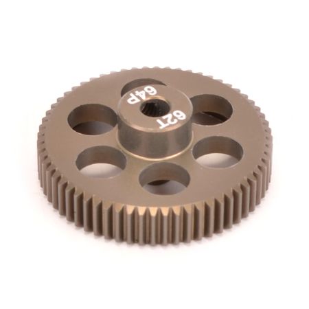 Core RC Pinion Gear 64DP 62T (7075 Hard) (CR6462)