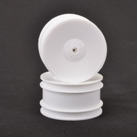 Core RC JC Dish 2.2 Rear White Wheel XLS,PC  pr (CR683)
