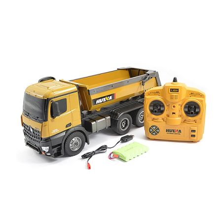 HUINA RC TIPPER/DUMP TRUCK 2.4G 10CH WITH DIE CAST CAB, BUCKETS and WHEELS HUINA RC TIPPER/DUMP TRUCK 2.4G 10CH WITH DIE CAST CAB, BUCKETS and WHEELS
