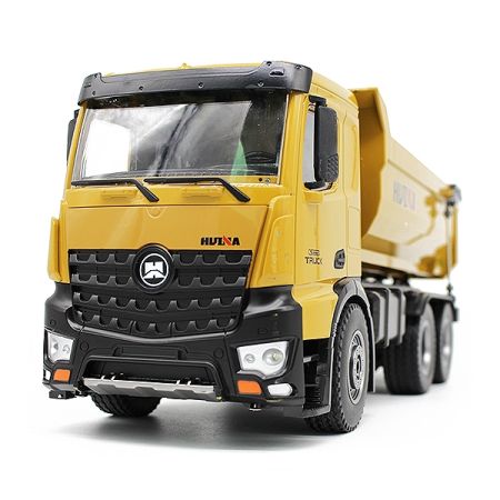 HUINA RC TIPPER DUMPTRUCK 2.4G 10CH w/DIE CAST CAB, DUMP BED HUINA RC TIPPER DUMPTRUCK 2.4G 10CH w/DIE CAST CAB, DUMP BED