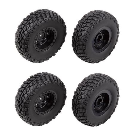 Element RC Enduro12 Wheels & Tyres - Black (EL41142)