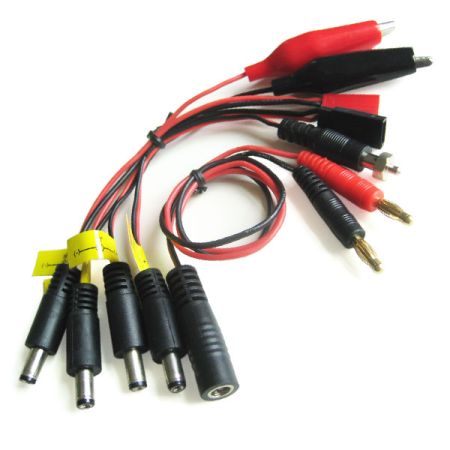 Etronix Multifunctional Charging Cable To JST/Croc/Futaba/Glow (ET0284)