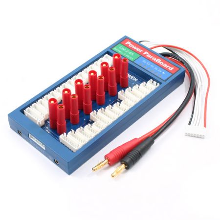 Etronix Power Paraboard 6Pk W/4mm Connector & XH Balance (ET0293-PB6)